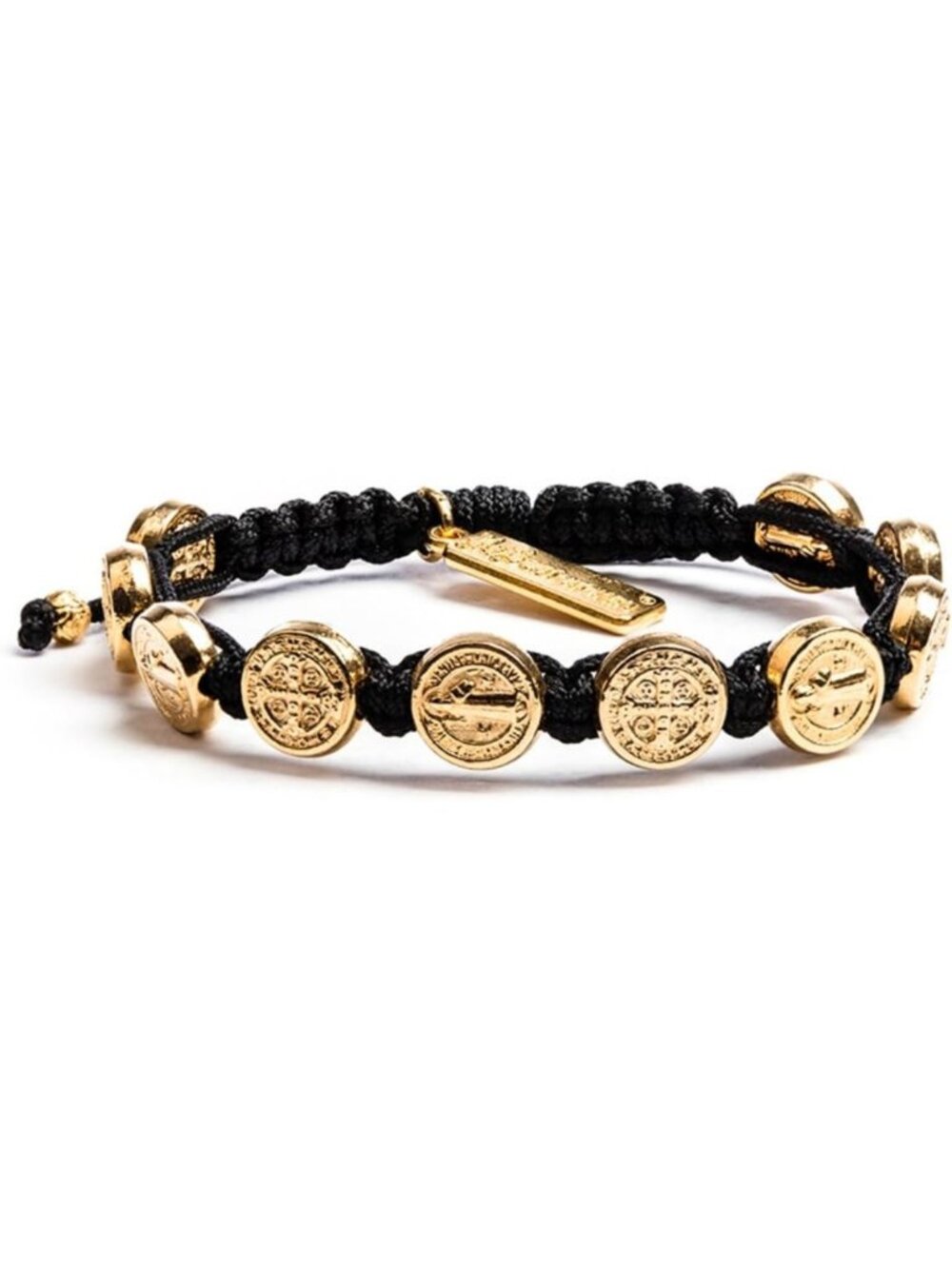 Handwoven Spiritual Protection Bracelets with Medals - Italian Blessing Jewelry